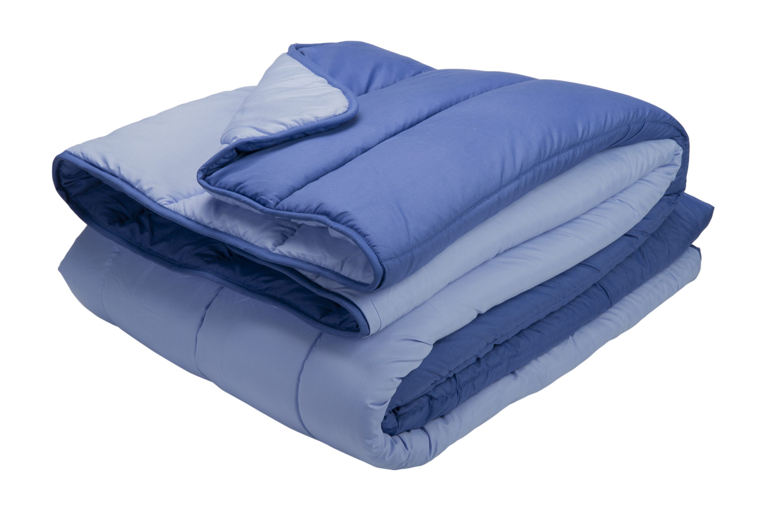Couette automne/hiver en fibres bicolores 400 g