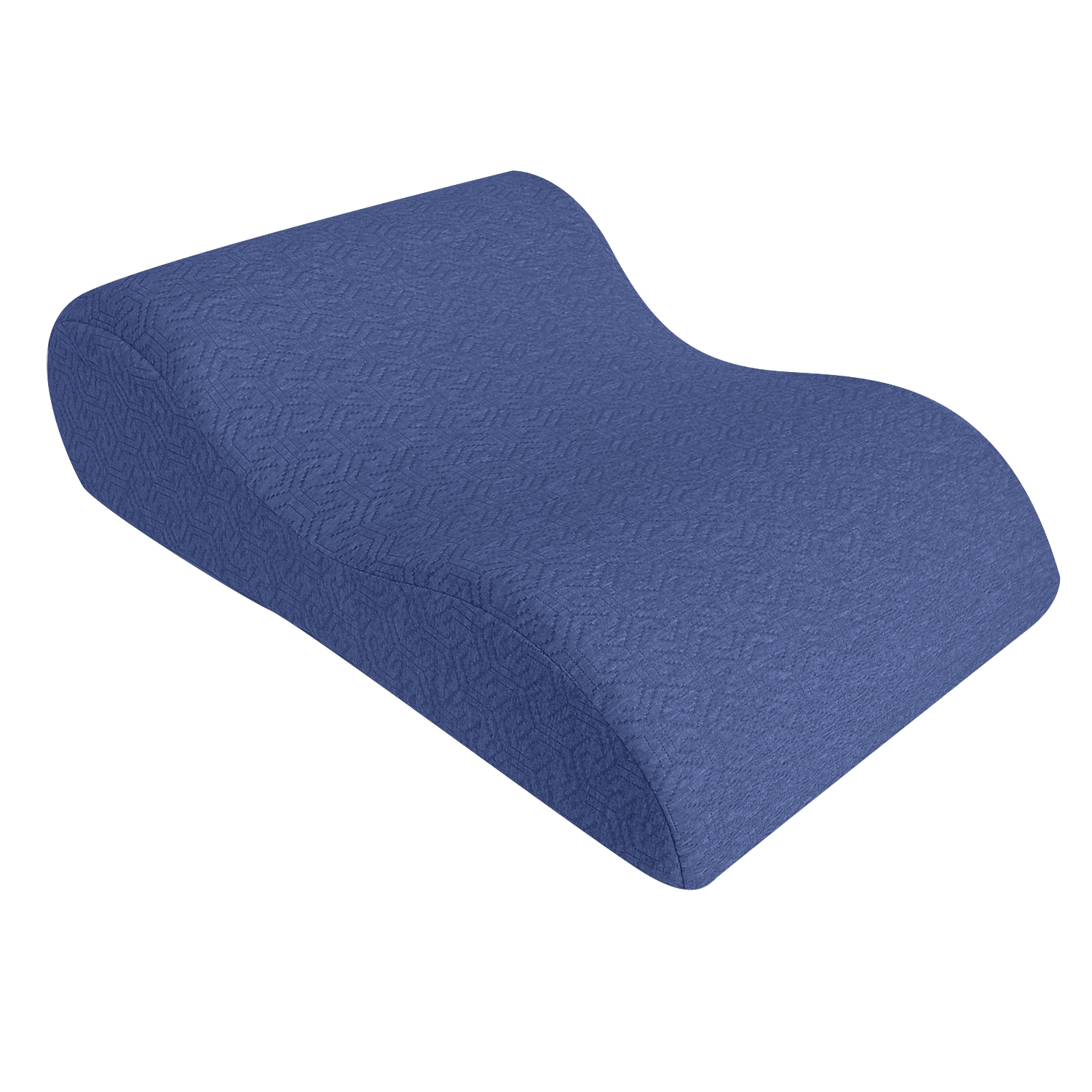 Therapeutic memory foam pillow for legs