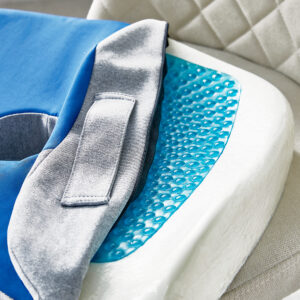 Coussin viscoélastique en gel adapté pour le coccyx – Image 3