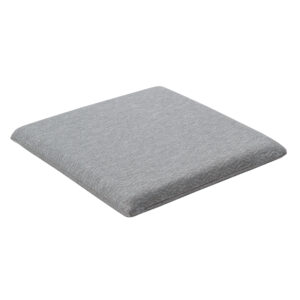 Ergonomic viscoelastic seat cushion
