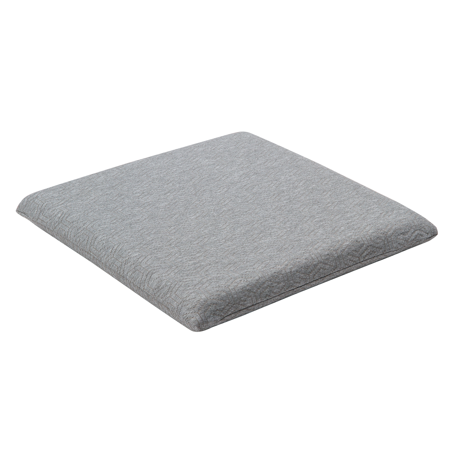 Ergonomic viscoelastic seat cushion