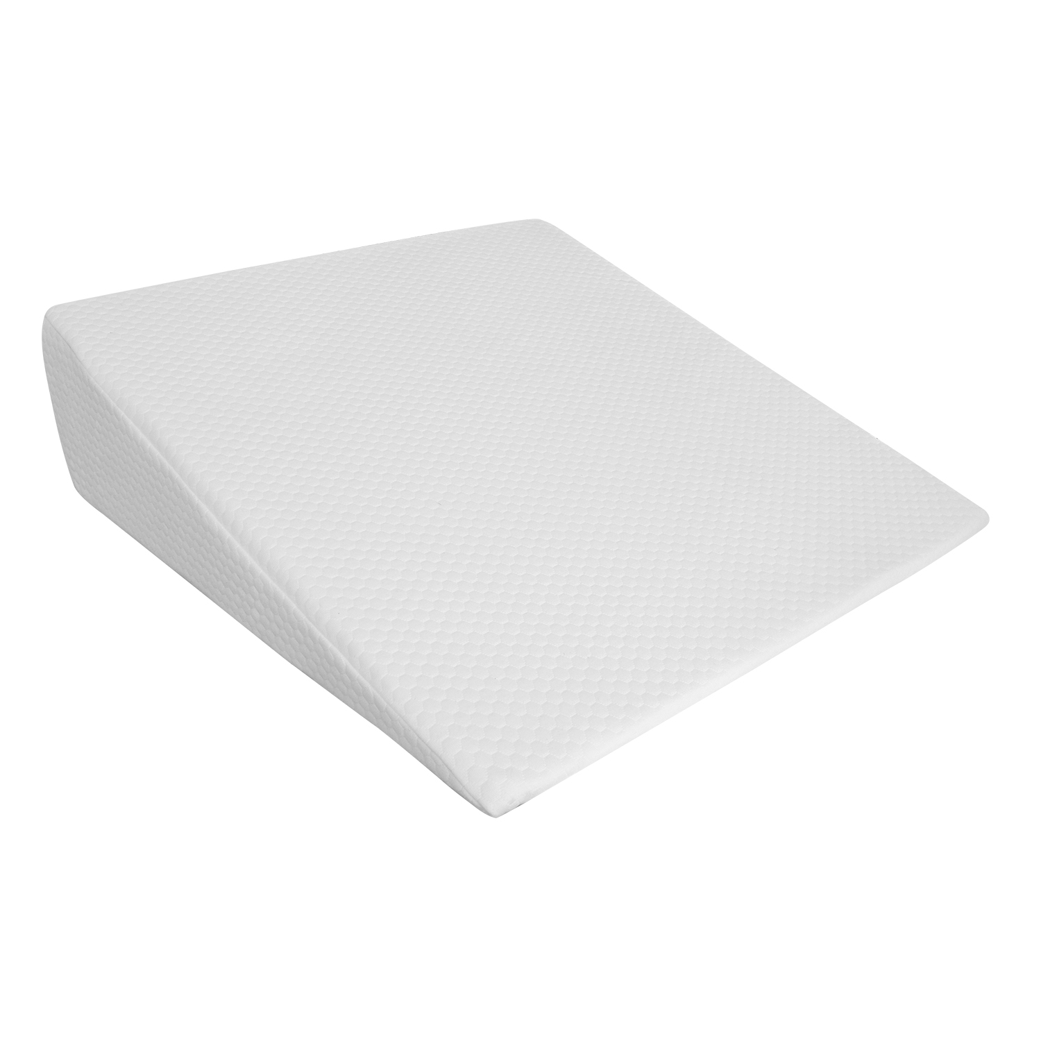 Wedge-shaped memory foam anti-reflux pillow