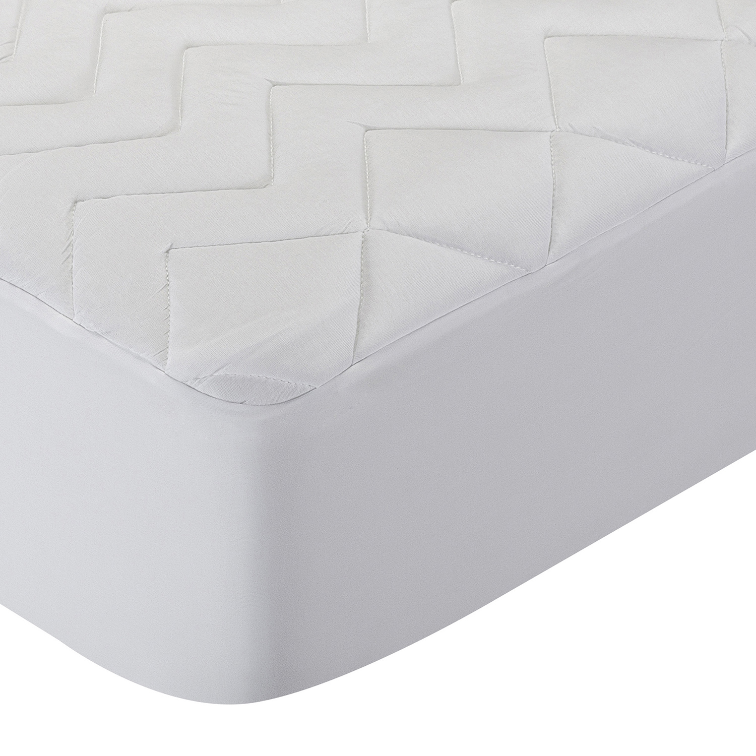 Tencel® quilted cot mattress protector