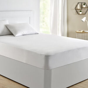 Protège-matelas hypoallergénique 100 % coton – Image 2