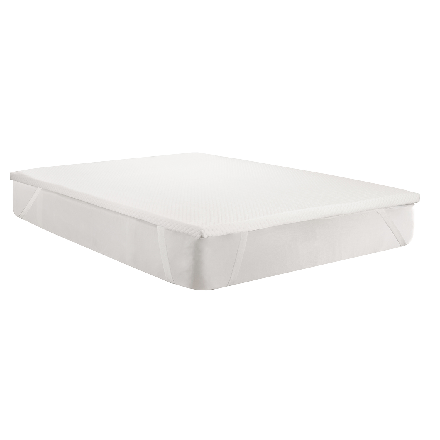 Sur-matelas viscoélastique Fresh en bambou - Repos rafraîchissant