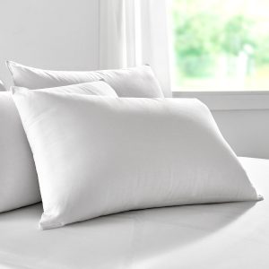 Almohada 30% plumón con funda de algodón - Imagen 2