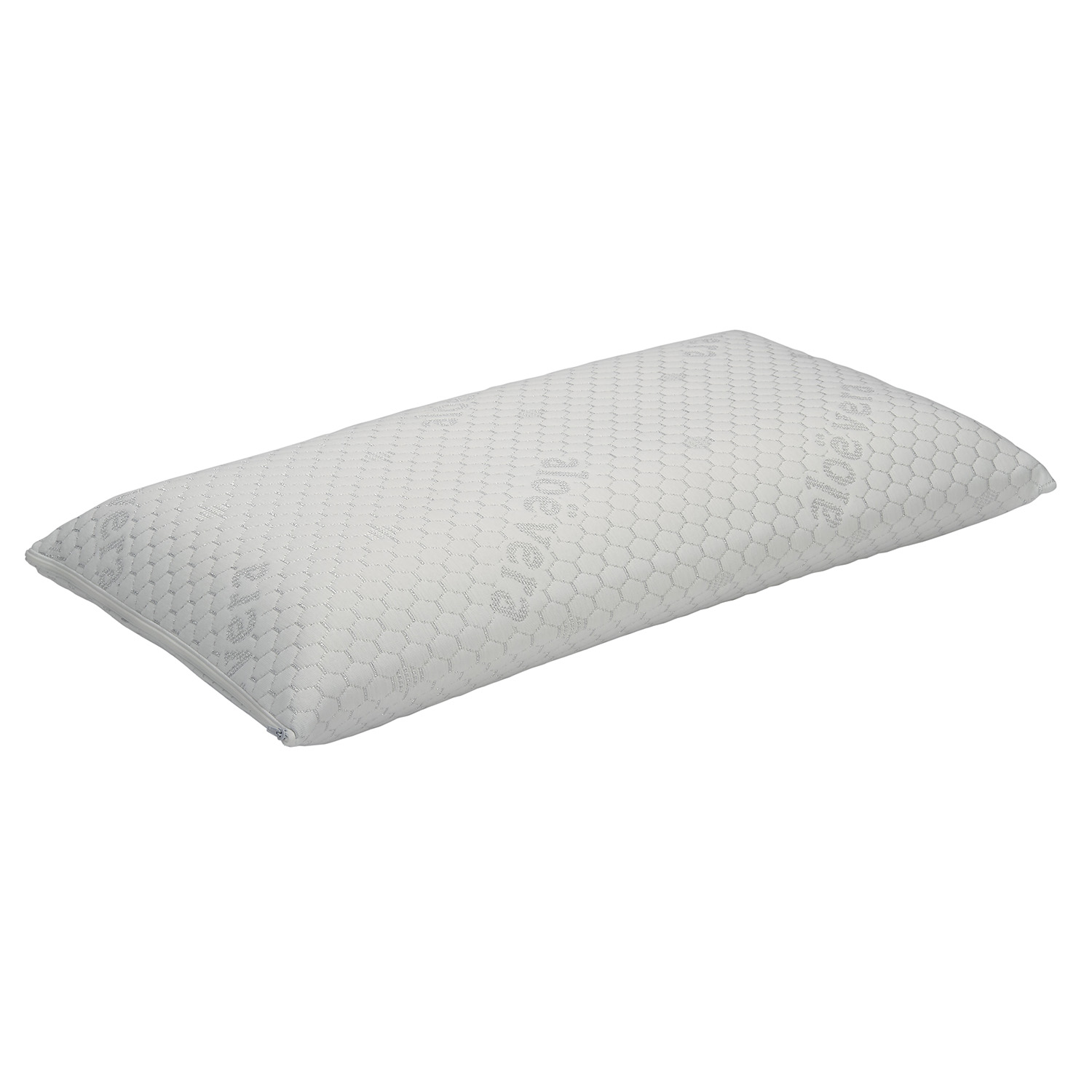 Almohada de espuma viscoelástica con Aloe Vera e hilo de plata